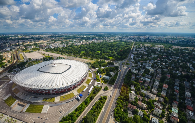 usługi dron